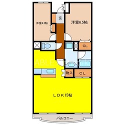 コンダクトレジデンス鳥栖の物件間取画像